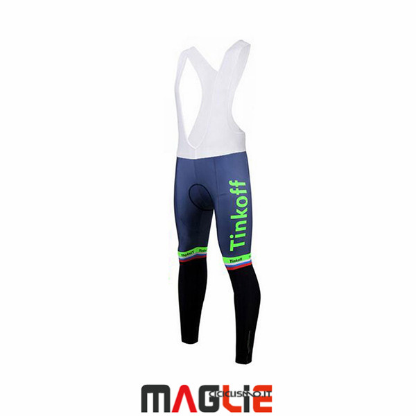 Maglia Tinkoff Manica Lunga 2017 Verde